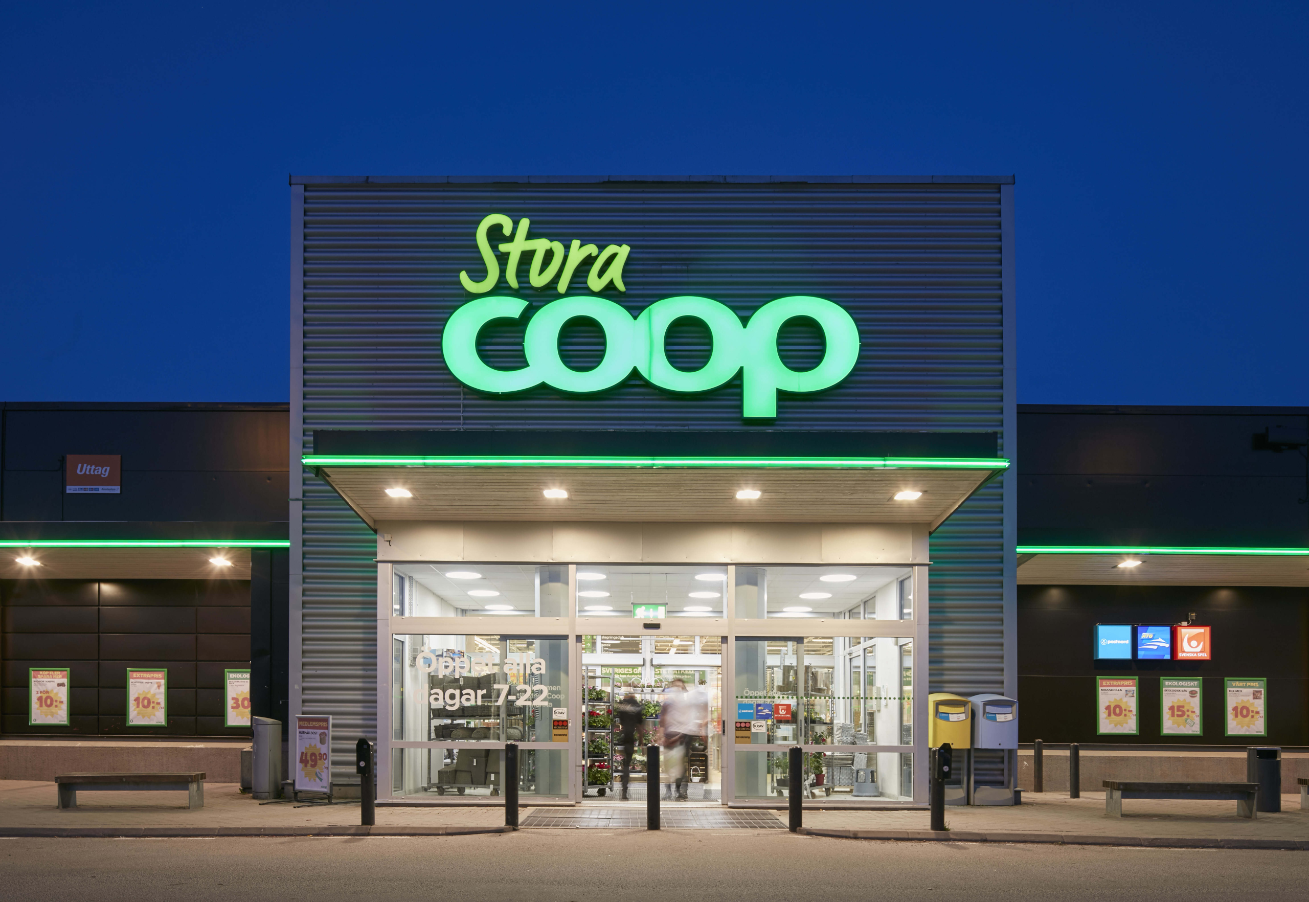 Förändringar i Coop Östras butiksnät