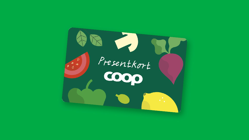 Presentkort från Coop