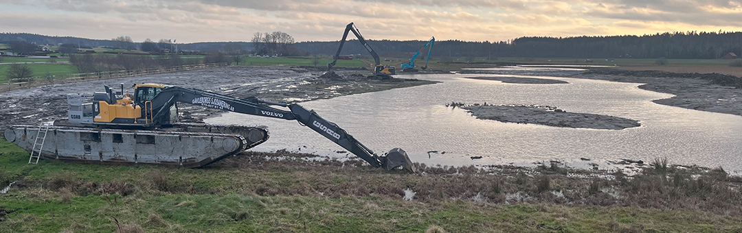 Skytteholm grävmaskin